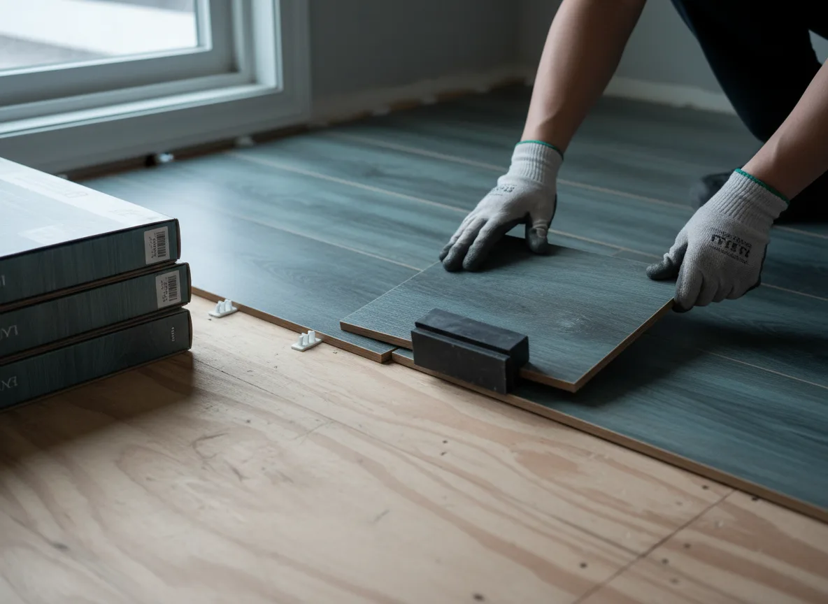 Luxury Vinyl Plank Installation company in Howes, SD